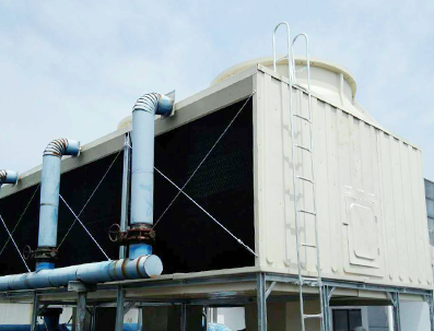 安徽皖通管業有限公司150T冷卻塔安裝調試